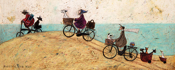 Electric Bike Ride by Sam Toft