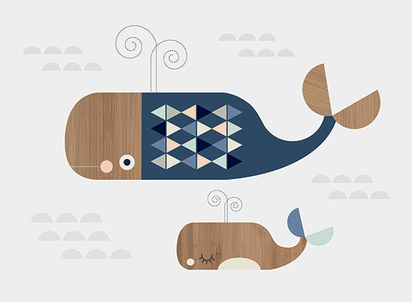 Whales by Little Design Haus