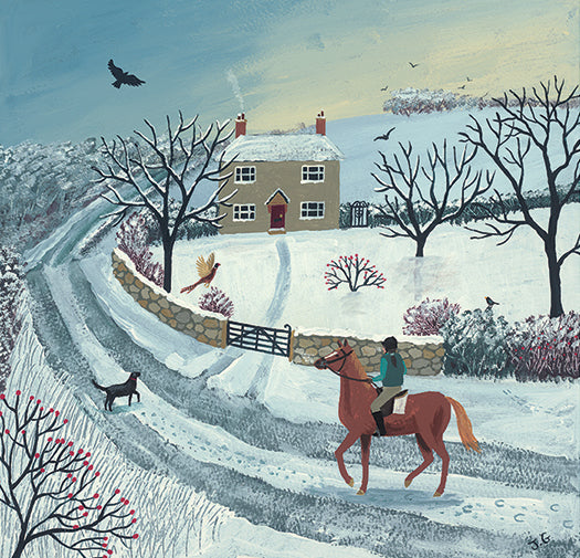 Winter Ride by Jo Grundy