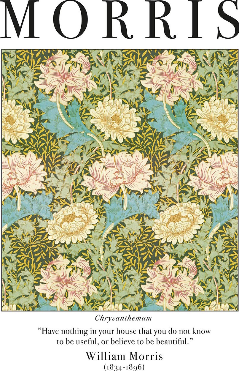 Chrysanthemum by William Morris