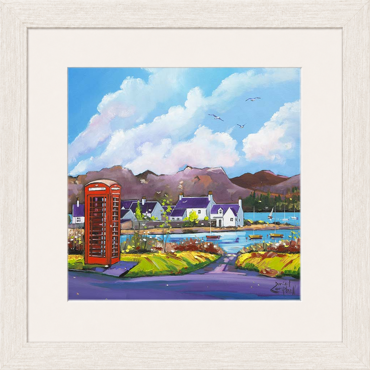 Phone Box Plockton by Daniel Campbell