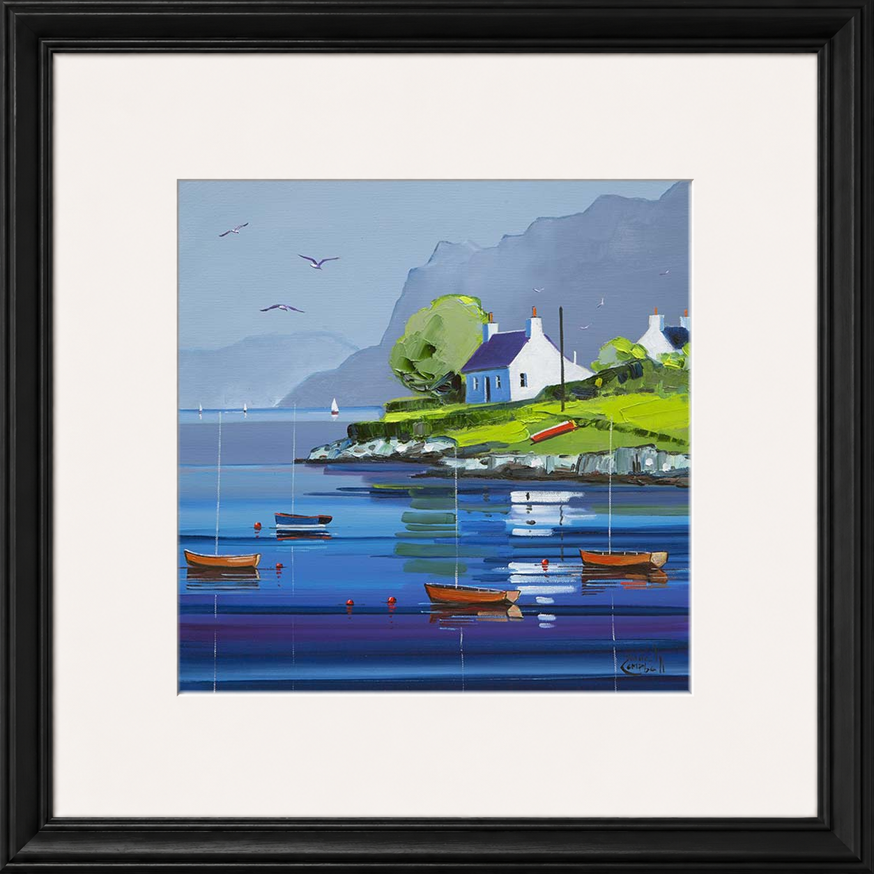 Plockton Reflections by Daniel Campbell