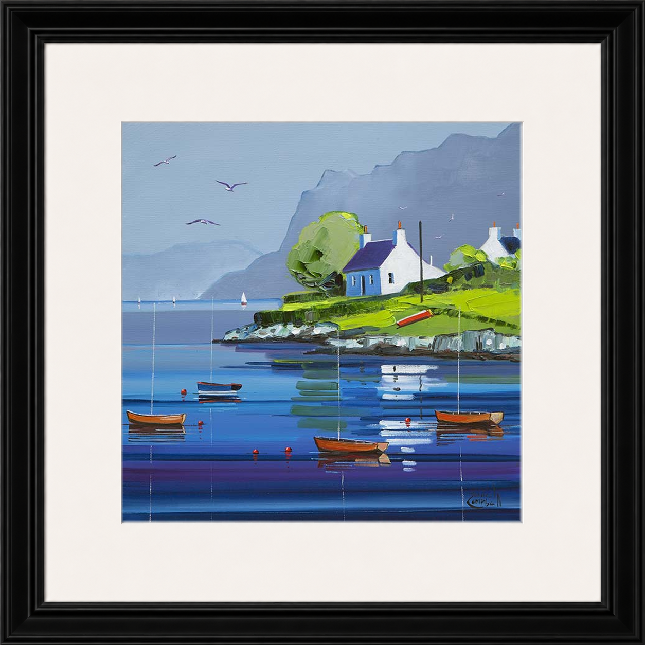 Plockton Reflections by Daniel Campbell