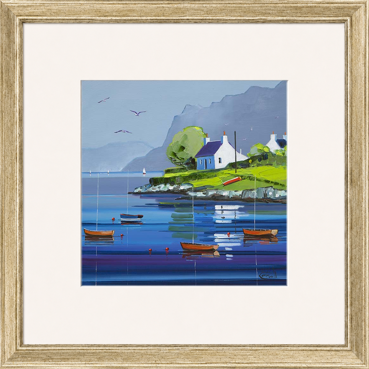 Plockton Reflections by Daniel Campbell