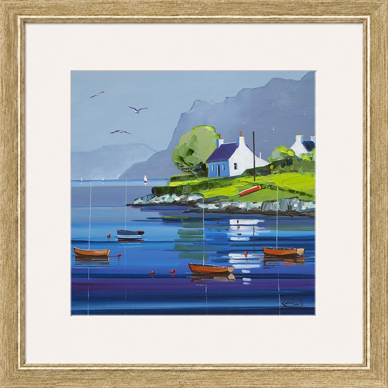 Plockton Reflections by Daniel Campbell