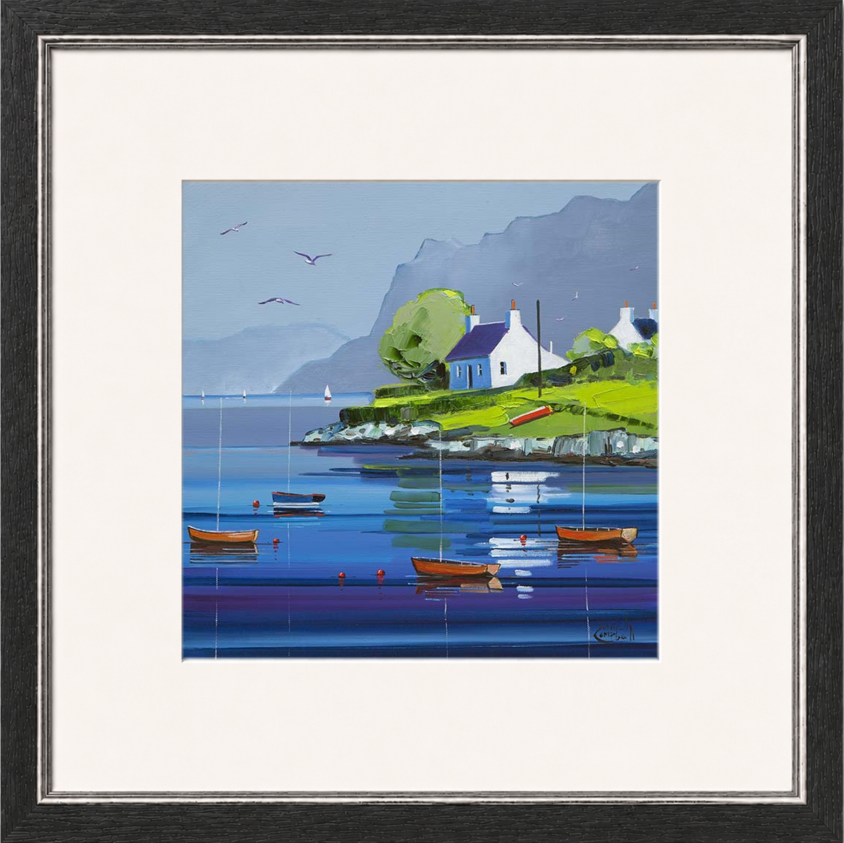 Plockton Reflections by Daniel Campbell