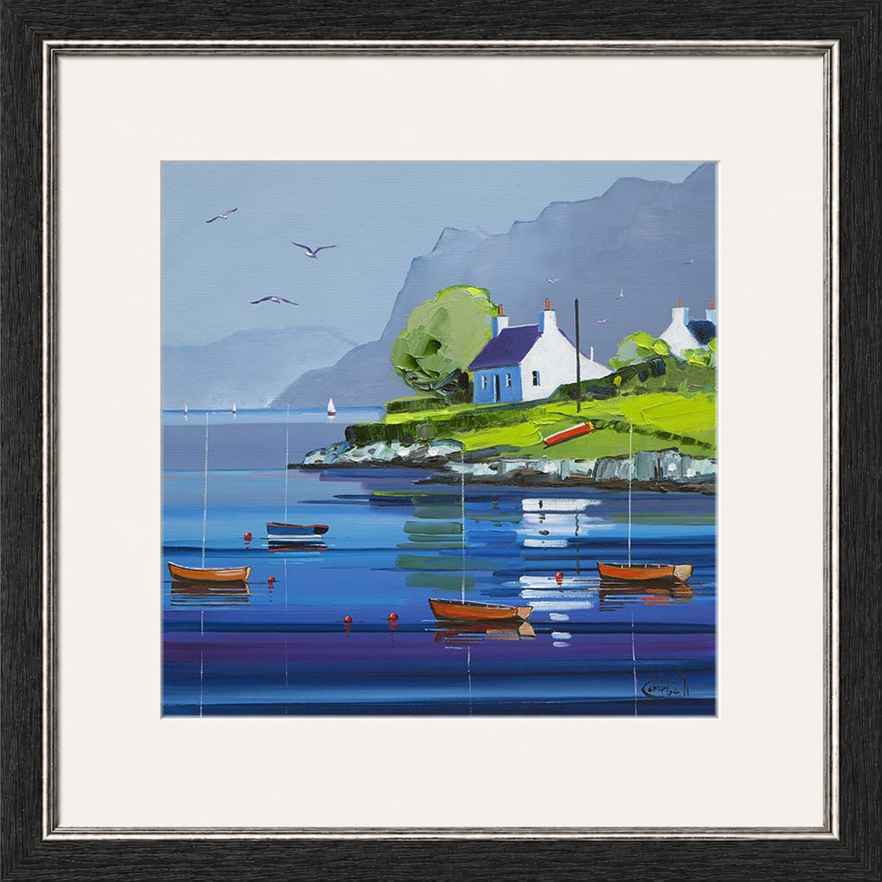 Plockton Reflections by Daniel Campbell