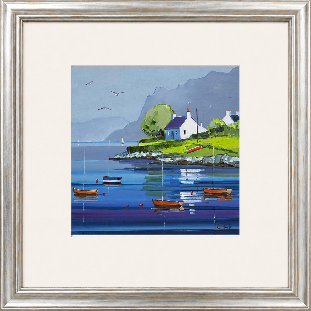 Plockton Reflections by Daniel Campbell