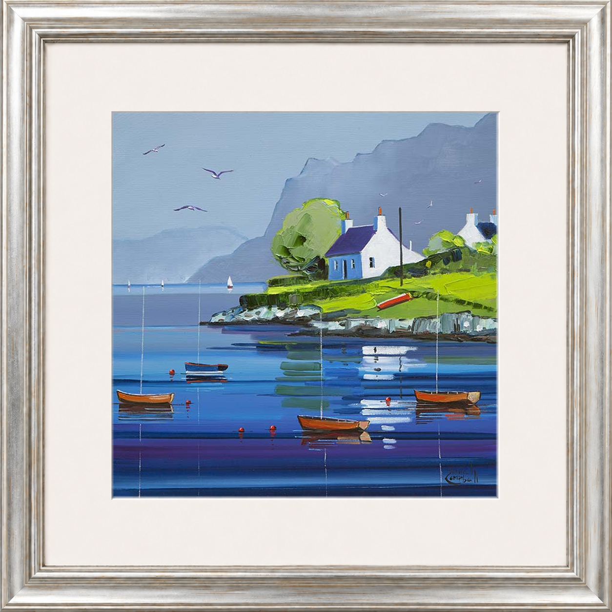 Plockton Reflections by Daniel Campbell