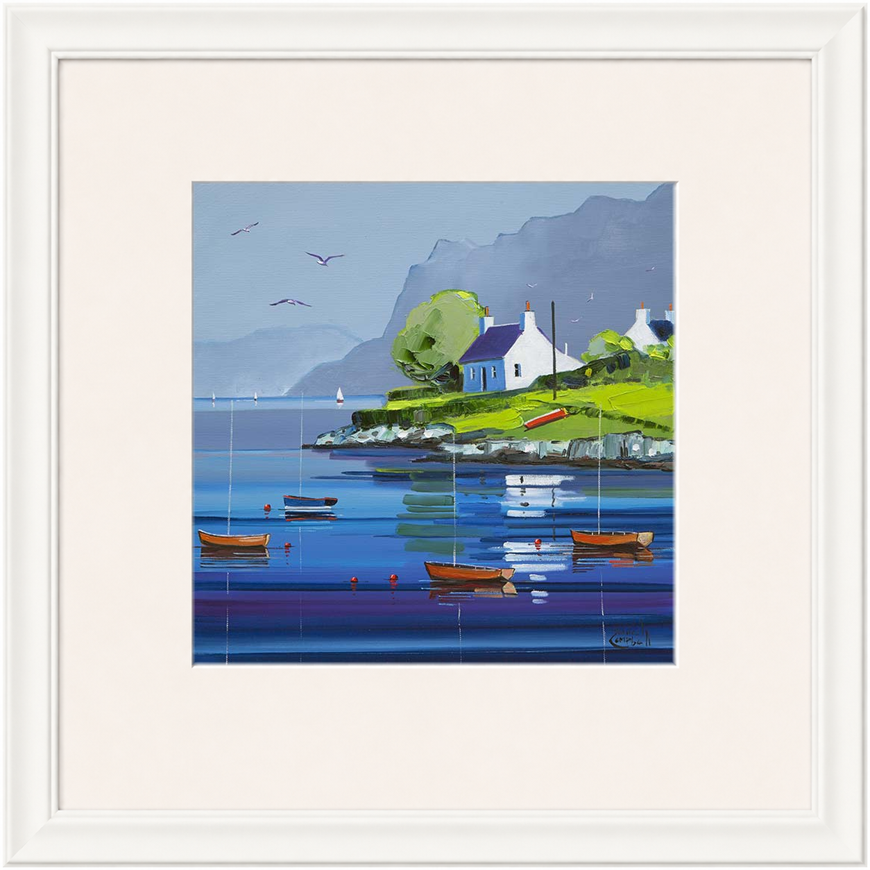 Plockton Reflections by Daniel Campbell