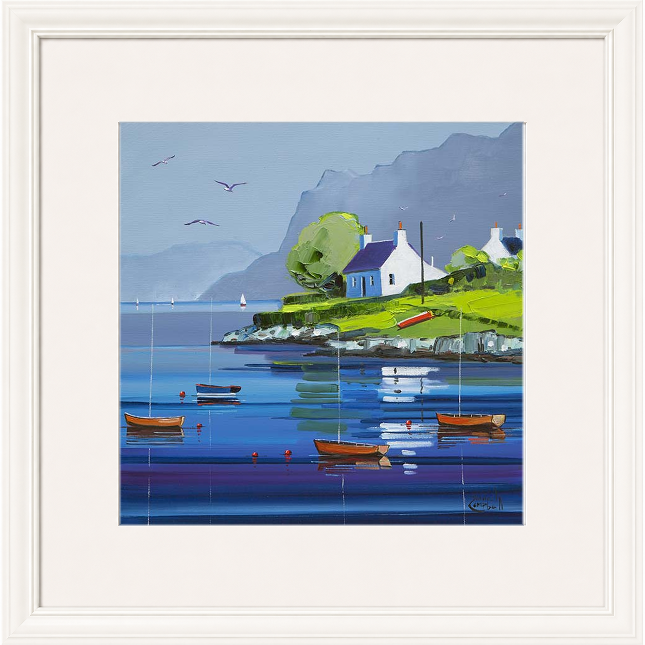 Plockton Reflections by Daniel Campbell