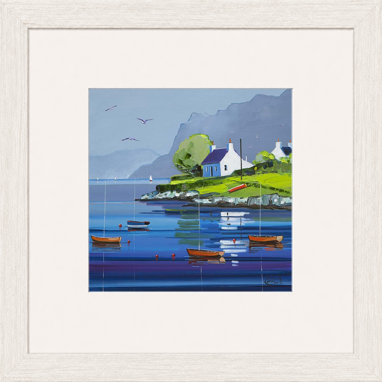 Plockton Reflections by Daniel Campbell