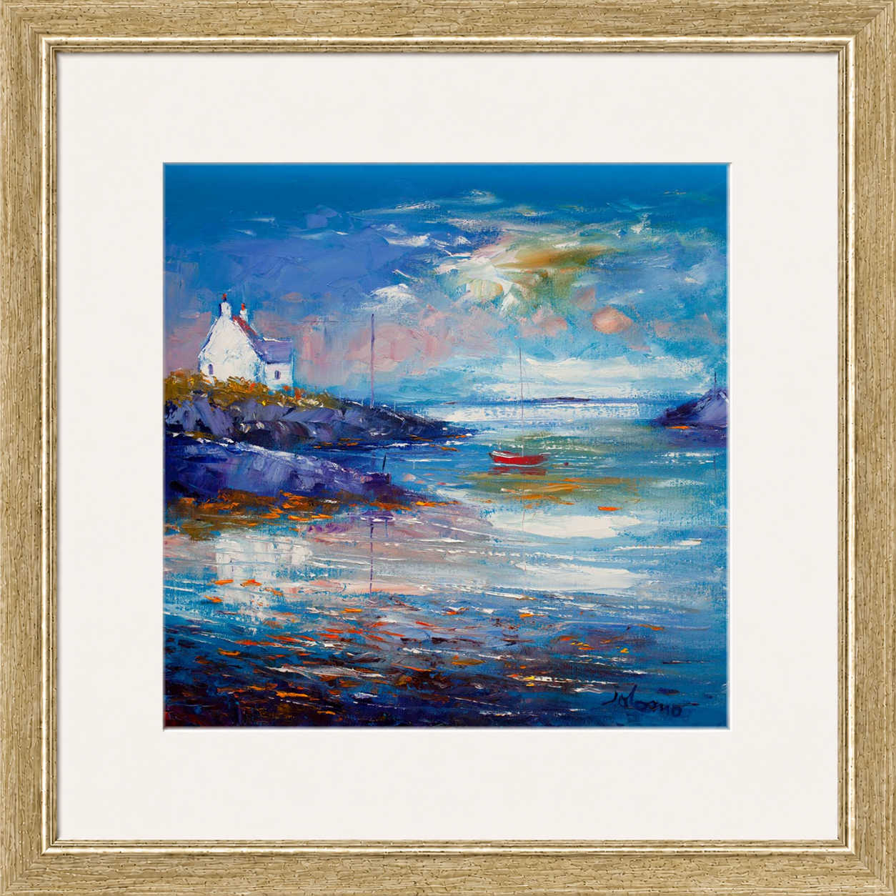 Quiet Evening Earsary, Isle of Barra by John Lowrie Morrison (Jolomo)