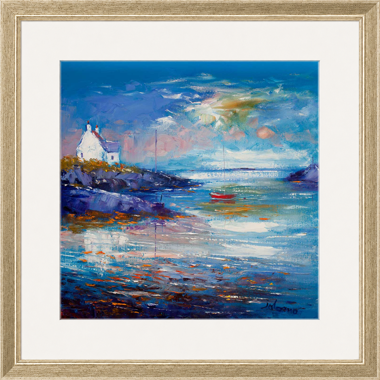Quiet Evening Earsary, Isle of Barra by John Lowrie Morrison (Jolomo)