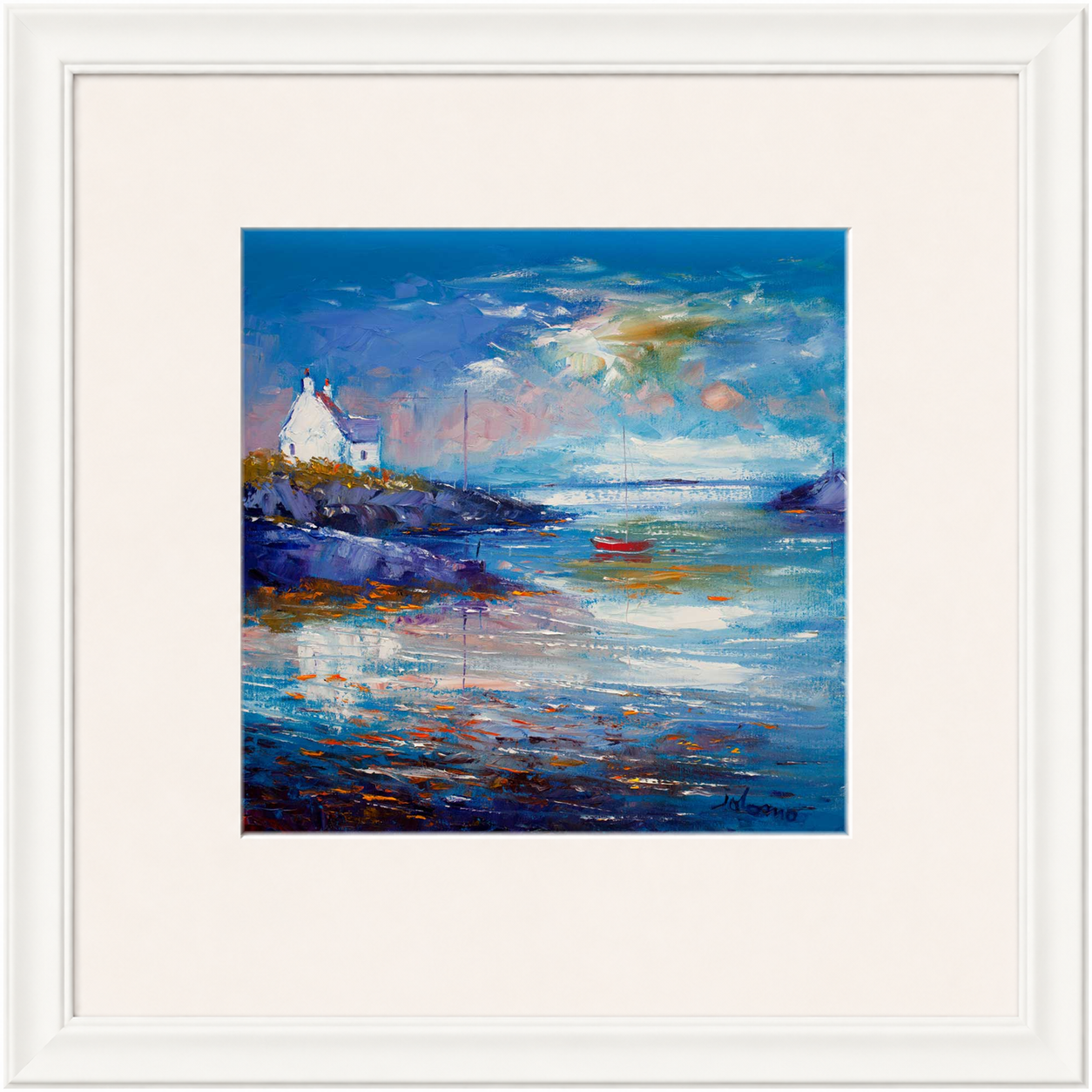 Quiet Evening Earsary, Isle of Barra by John Lowrie Morrison (Jolomo)