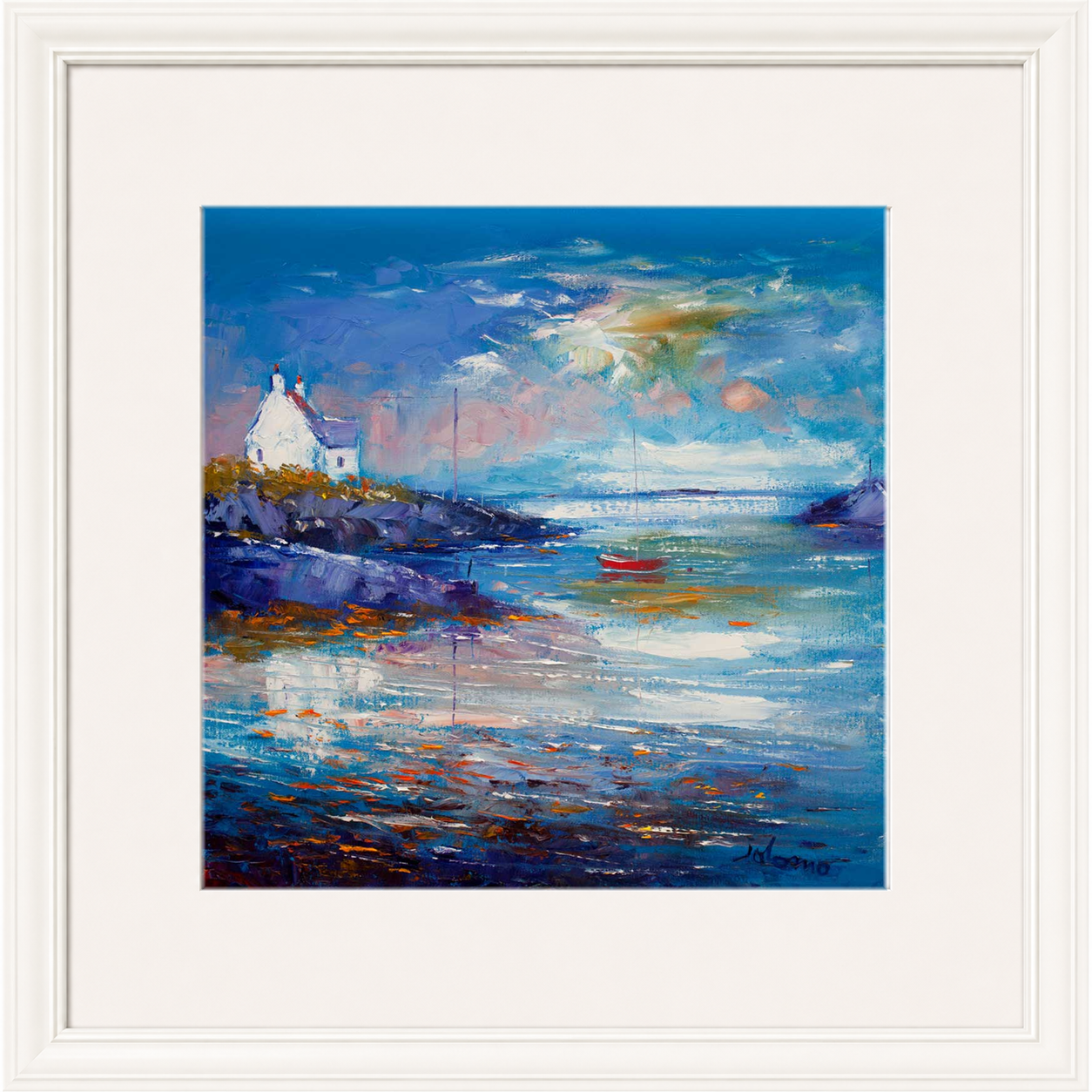 Quiet Evening Earsary, Isle of Barra by John Lowrie Morrison (Jolomo)