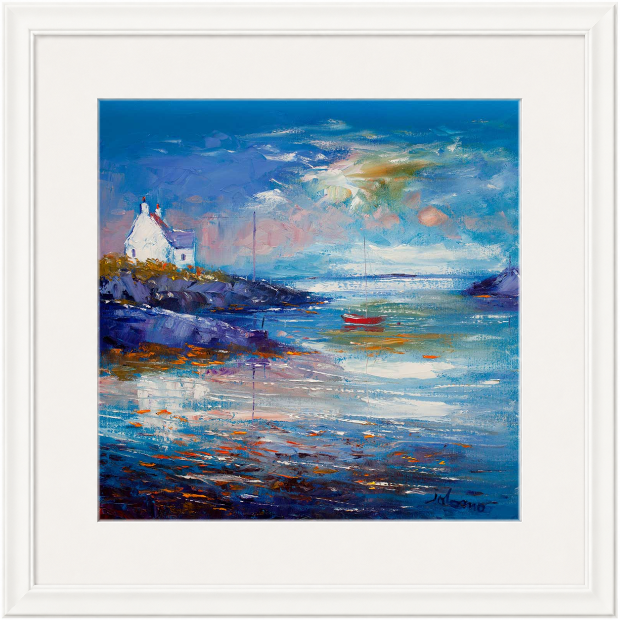 Quiet Evening Earsary, Isle of Barra by John Lowrie Morrison (Jolomo)