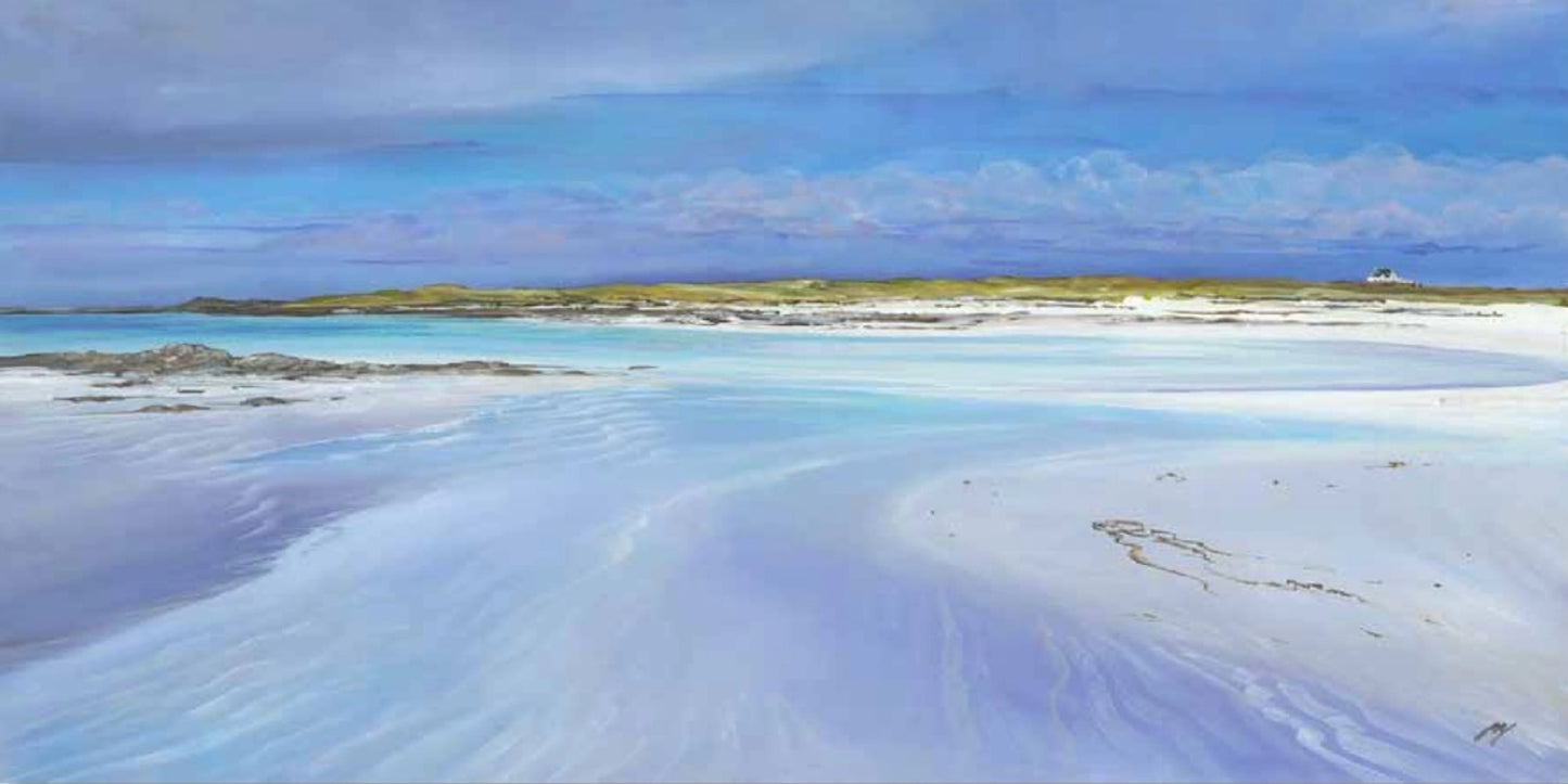 Rippled Shore, Tiree by A Young