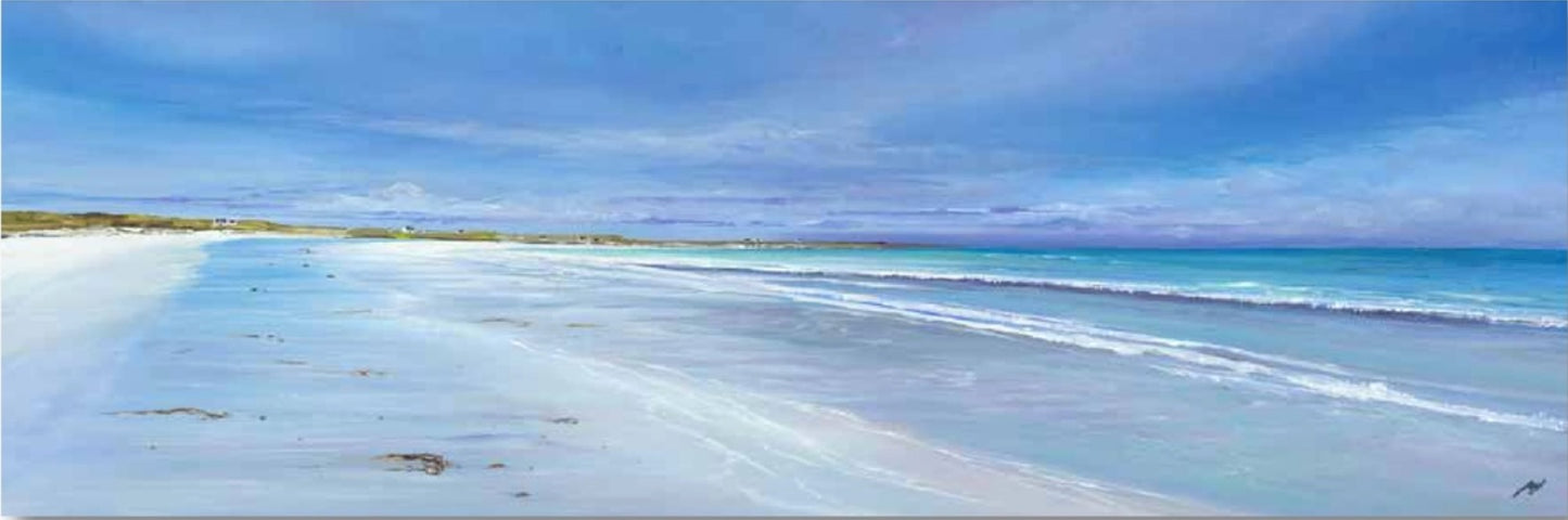 White Cottage near Soa, Gott Bay, Tiree by A Young