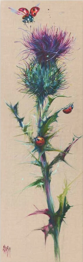 Fly Away Home Ladybirds Art Print (Limited Edition) by Georgina McMaster