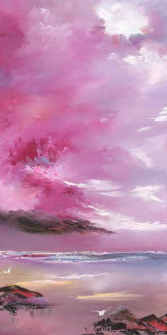 Cerise Solitude III by Lillias Blackie