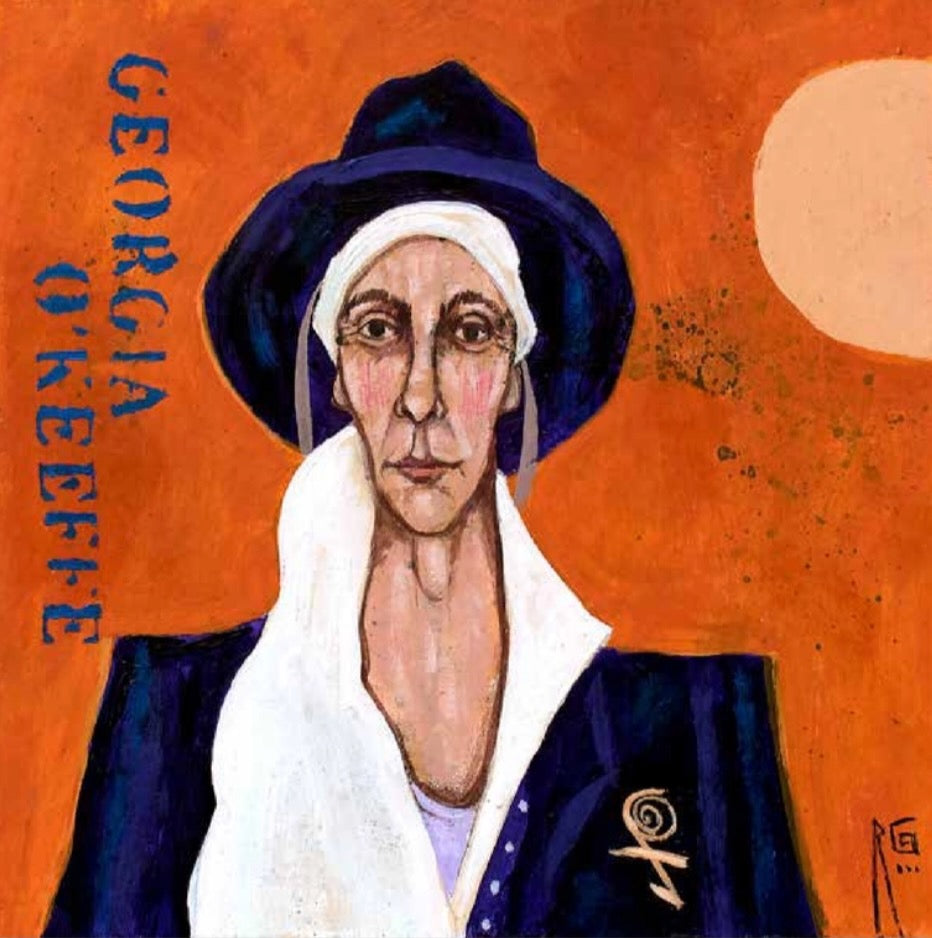 Georgia O'Keeffe by Ritchie Collins