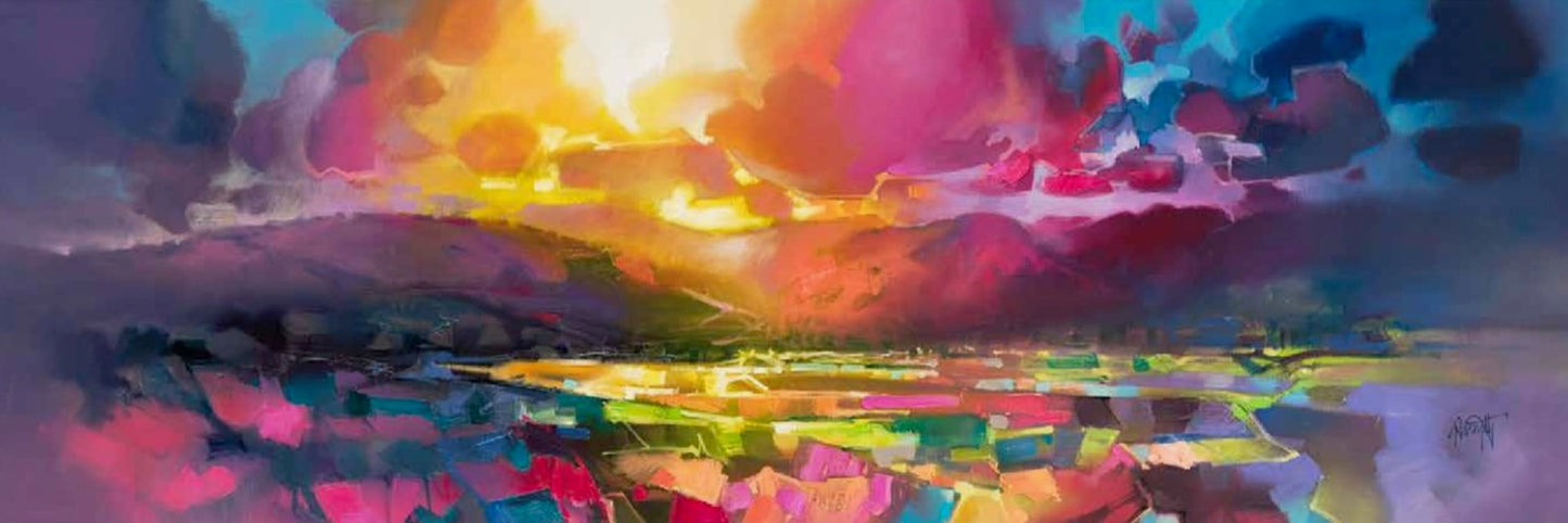 Colour in Transition 3 Signed Limited Edition Art Print by Scott Naismith