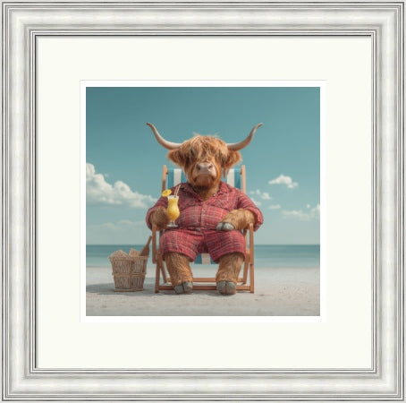 Highland Summer Retreat by the Highland Cow Collective