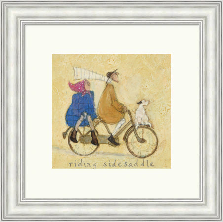 Riding Side Saddle by Sam Toft