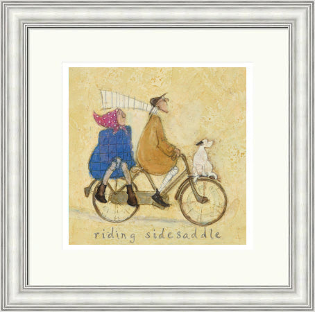 Riding Side Saddle by Sam Toft