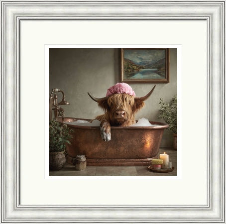 Bathing Beauty by the Highland Cow Collective