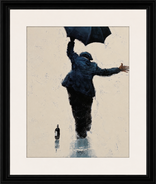 Singin' In The Rain by Alexander Millar Framed Wall Art Print