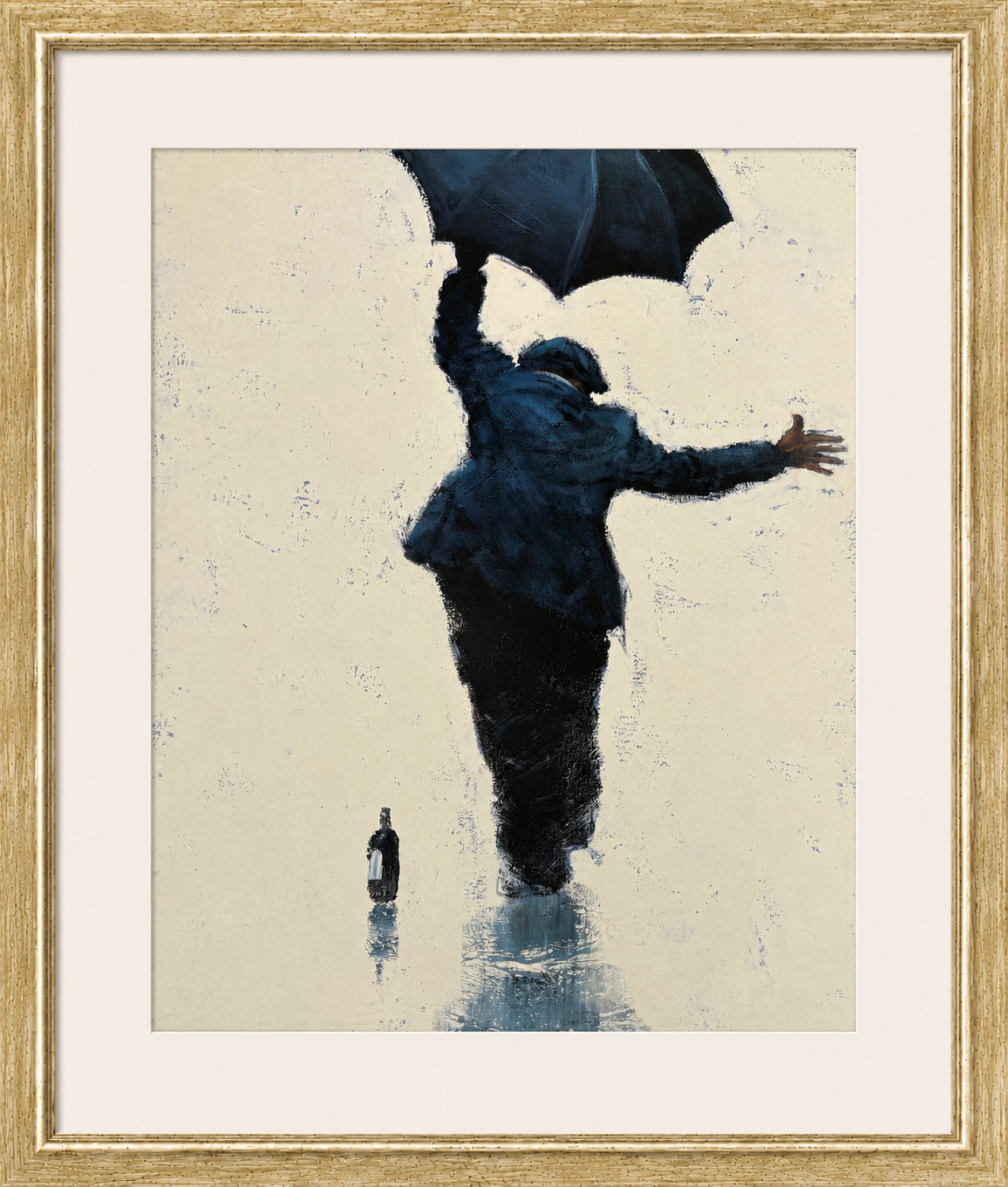 Singin' In The Rain by Alexander Millar Framed Wall Art Print
