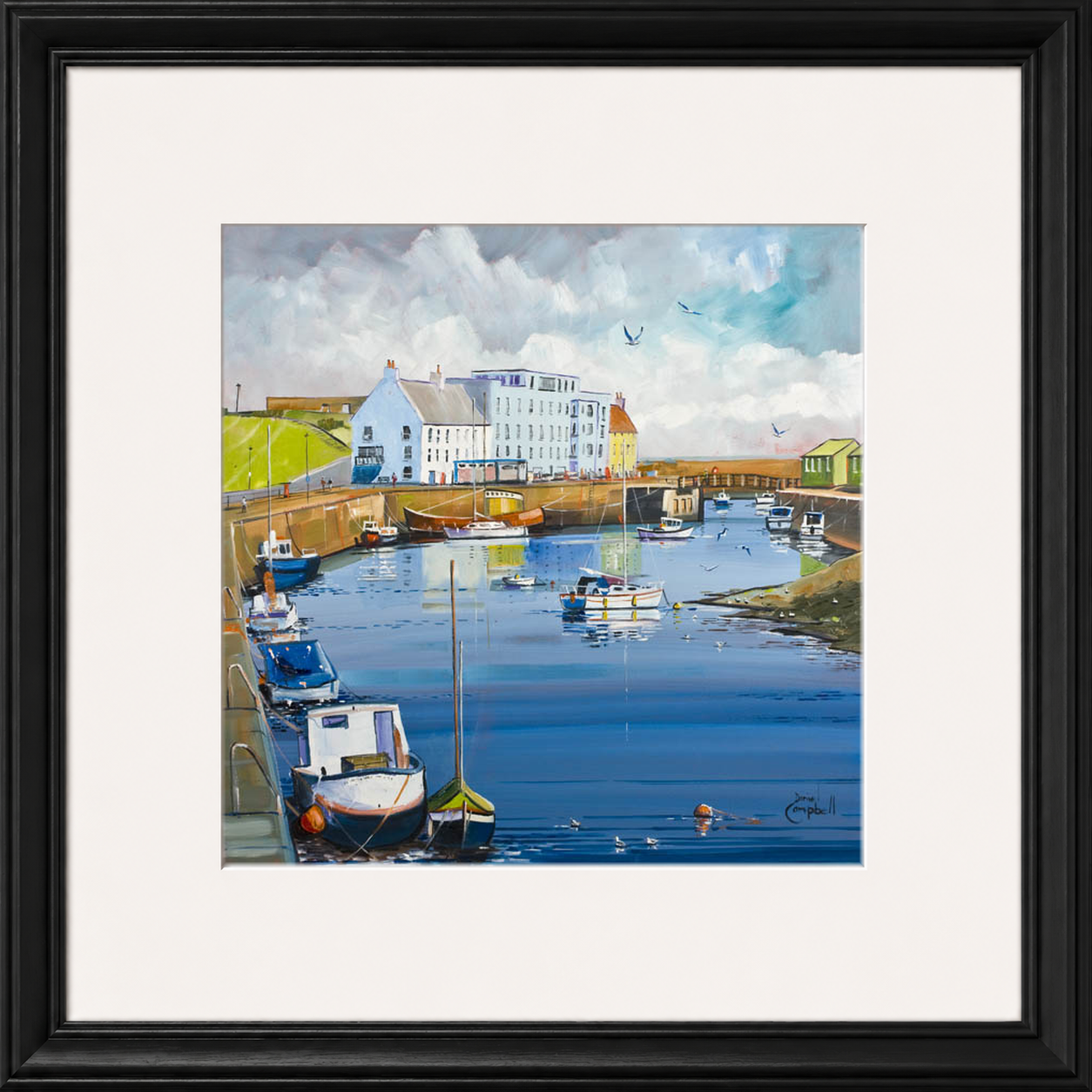 St.Andrews Harbour by Daniel Campbell