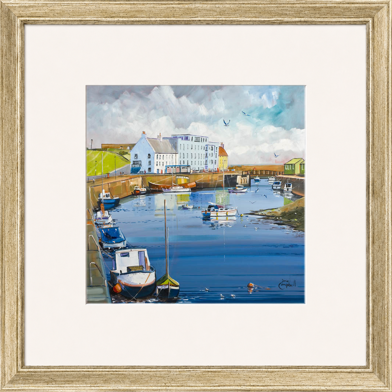 St.Andrews Harbour by Daniel Campbell