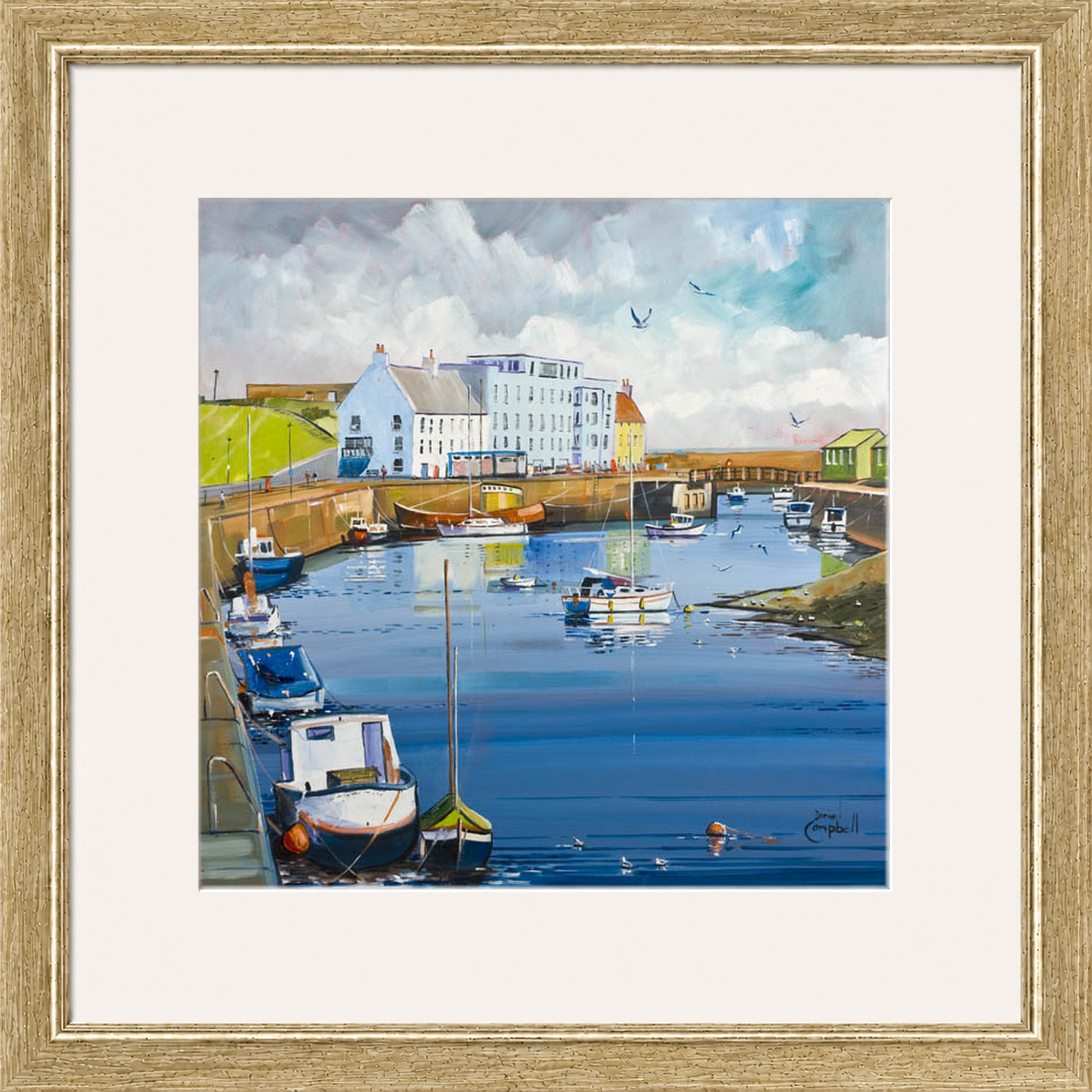 St.Andrews Harbour by Daniel Campbell