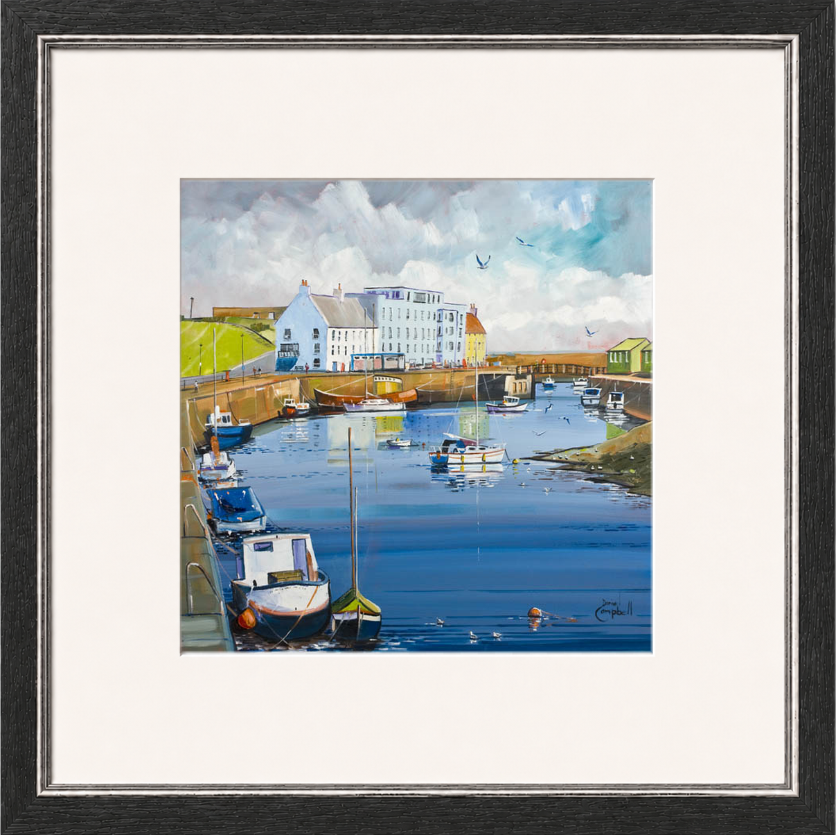 St.Andrews Harbour by Daniel Campbell