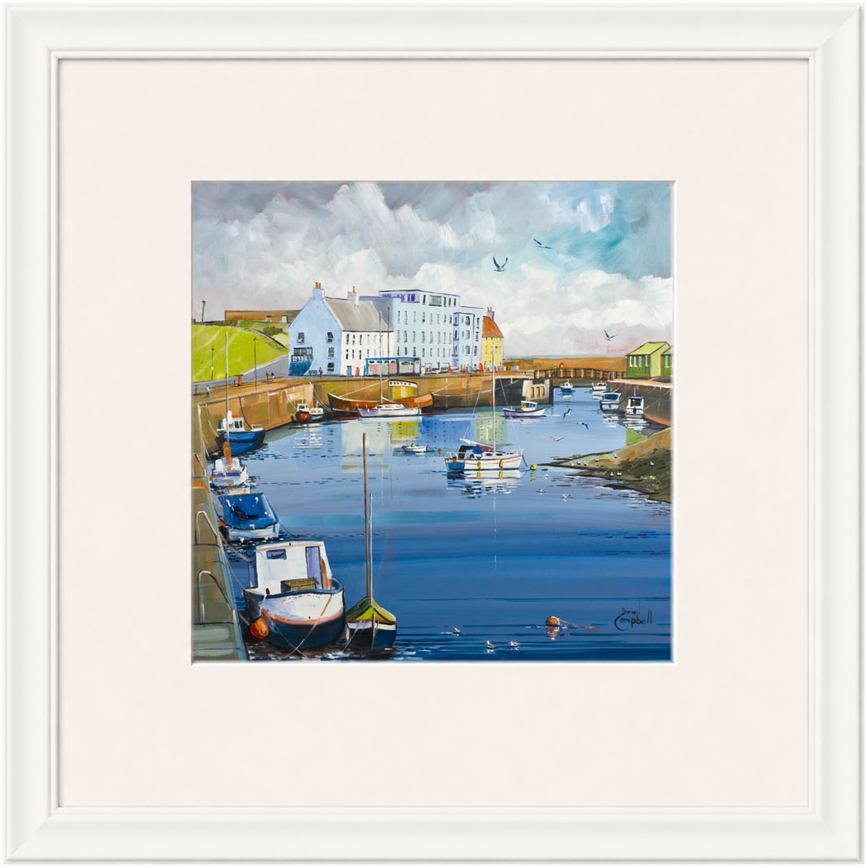 St.Andrews Harbour by Daniel Campbell