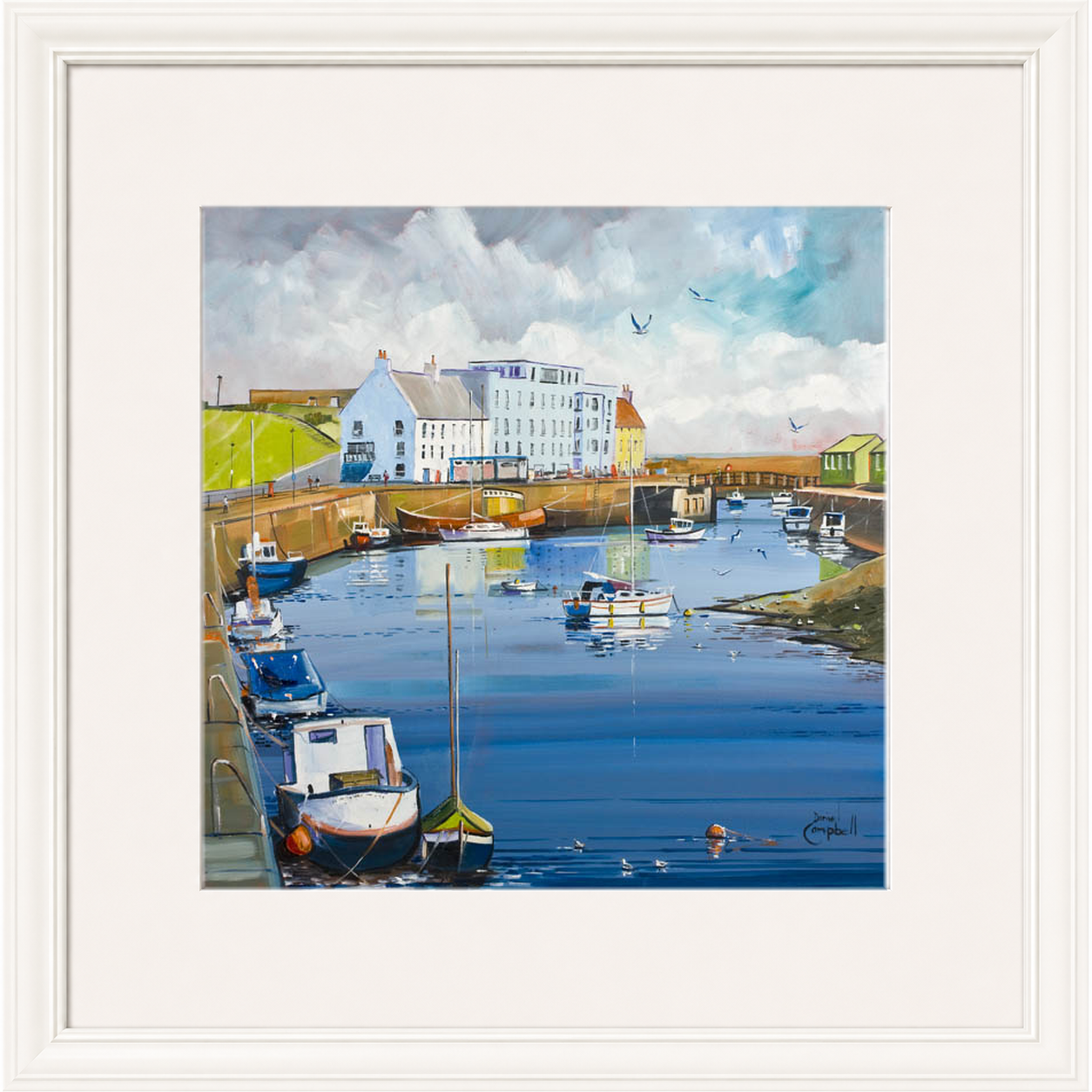 St.Andrews Harbour by Daniel Campbell