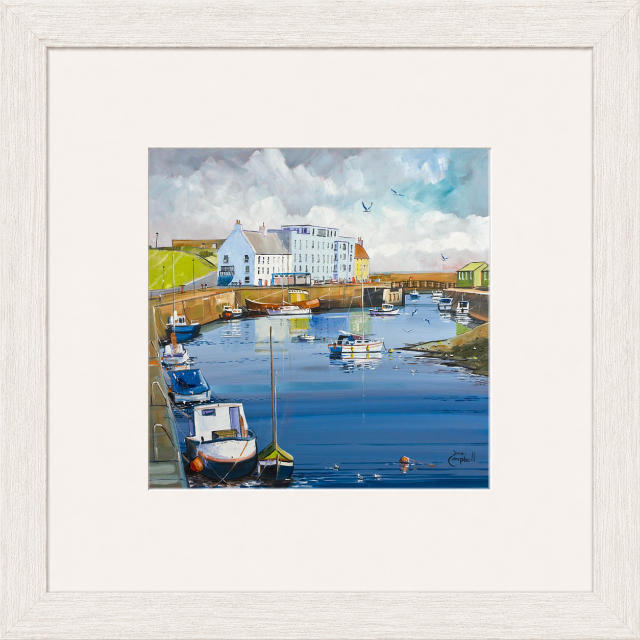 St.Andrews Harbour by Daniel Campbell