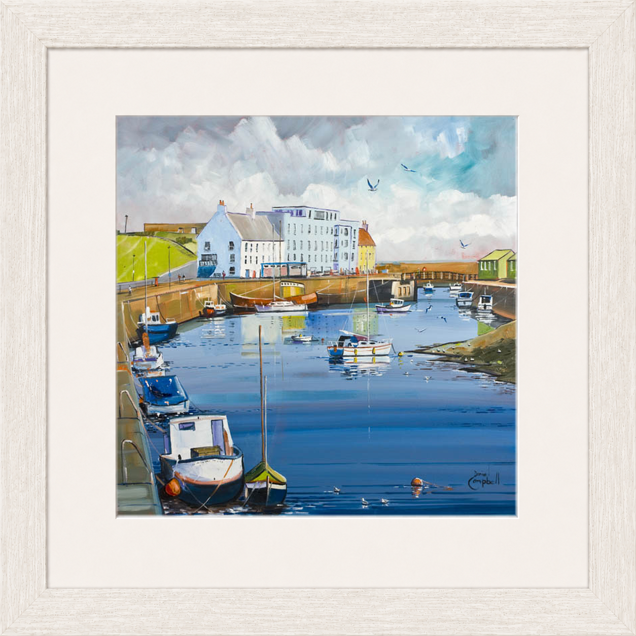 St.Andrews Harbour by Daniel Campbell
