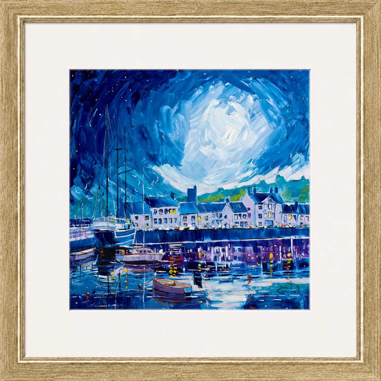 Starry Night Inverary by Daniel Campbell