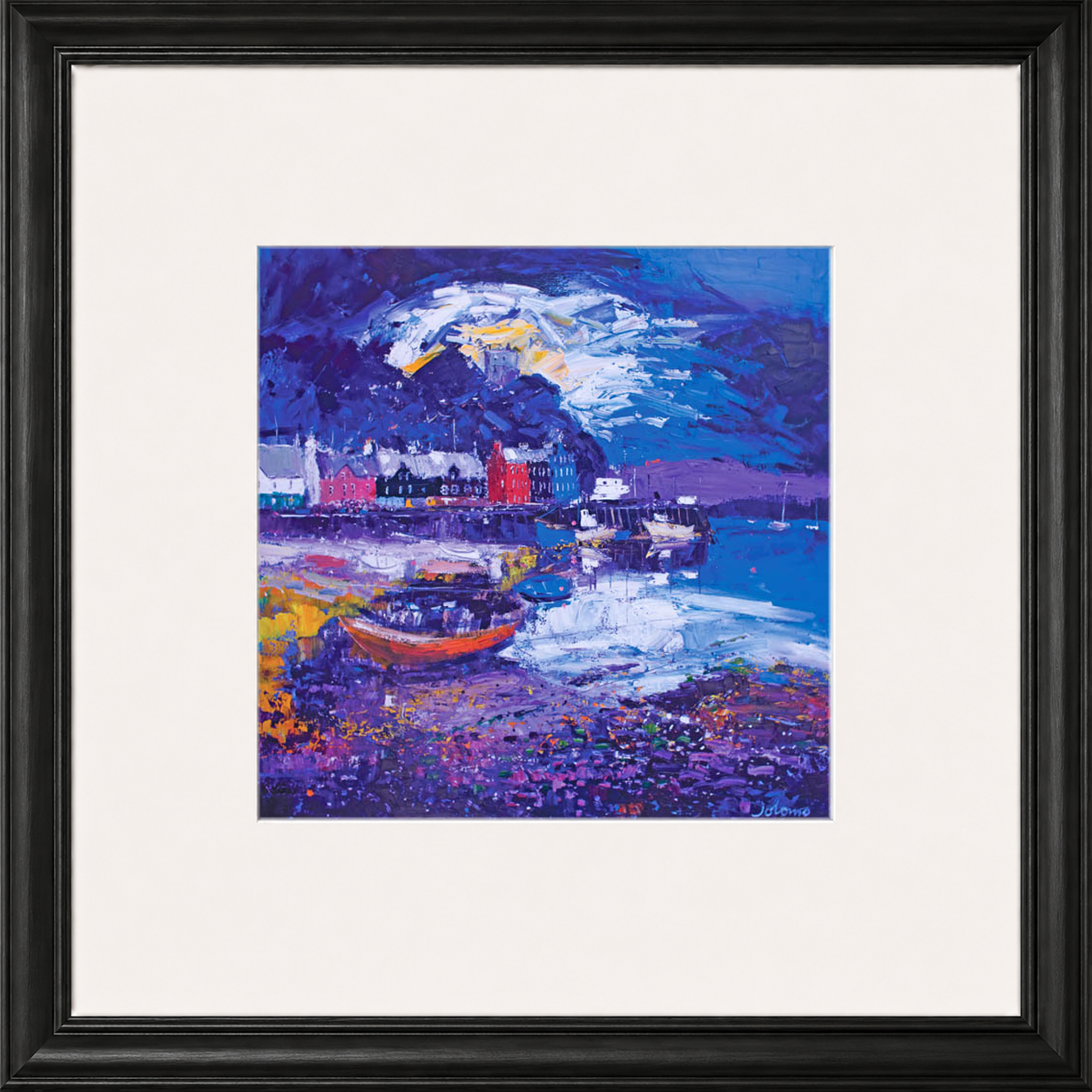 Stormy Evening, Tobermory, Isle of Mull by John Lowrie Morrison (Jolomo)