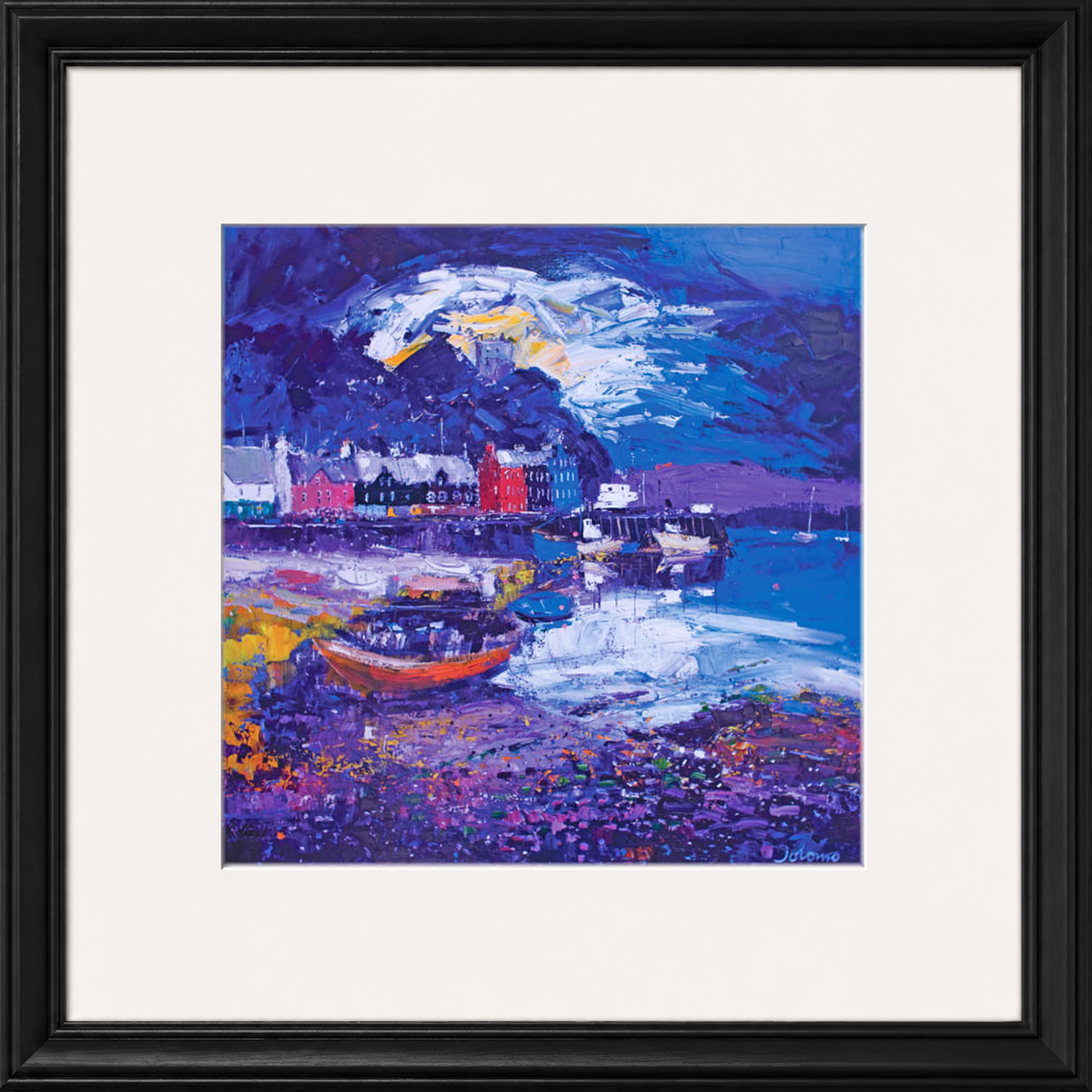 Stormy Evening, Tobermory, Isle of Mull by John Lowrie Morrison (Jolomo)