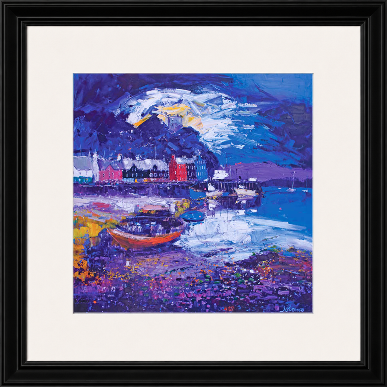 Stormy Evening, Tobermory, Isle of Mull by John Lowrie Morrison (Jolomo)
