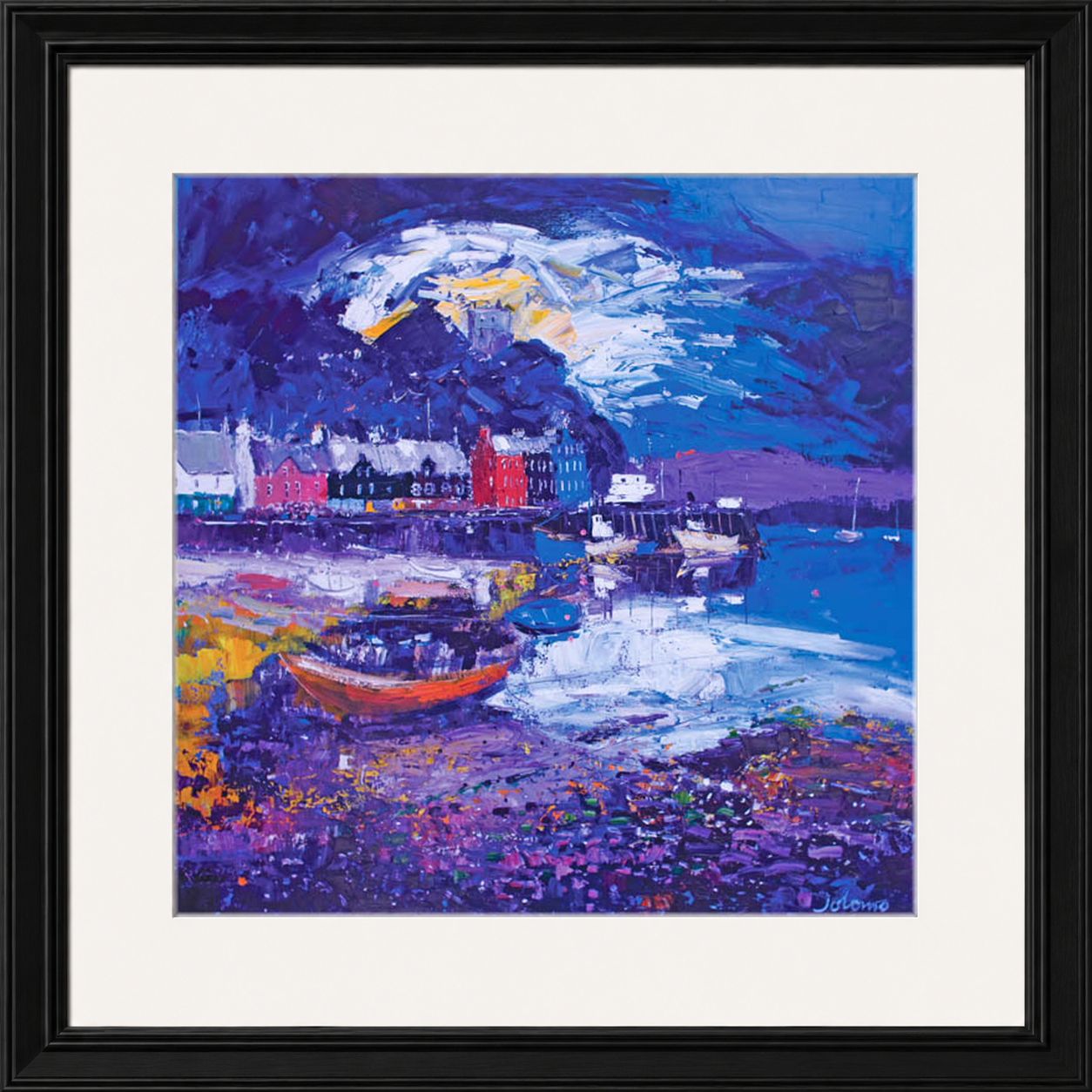 Stormy Evening, Tobermory, Isle of Mull by John Lowrie Morrison (Jolomo)