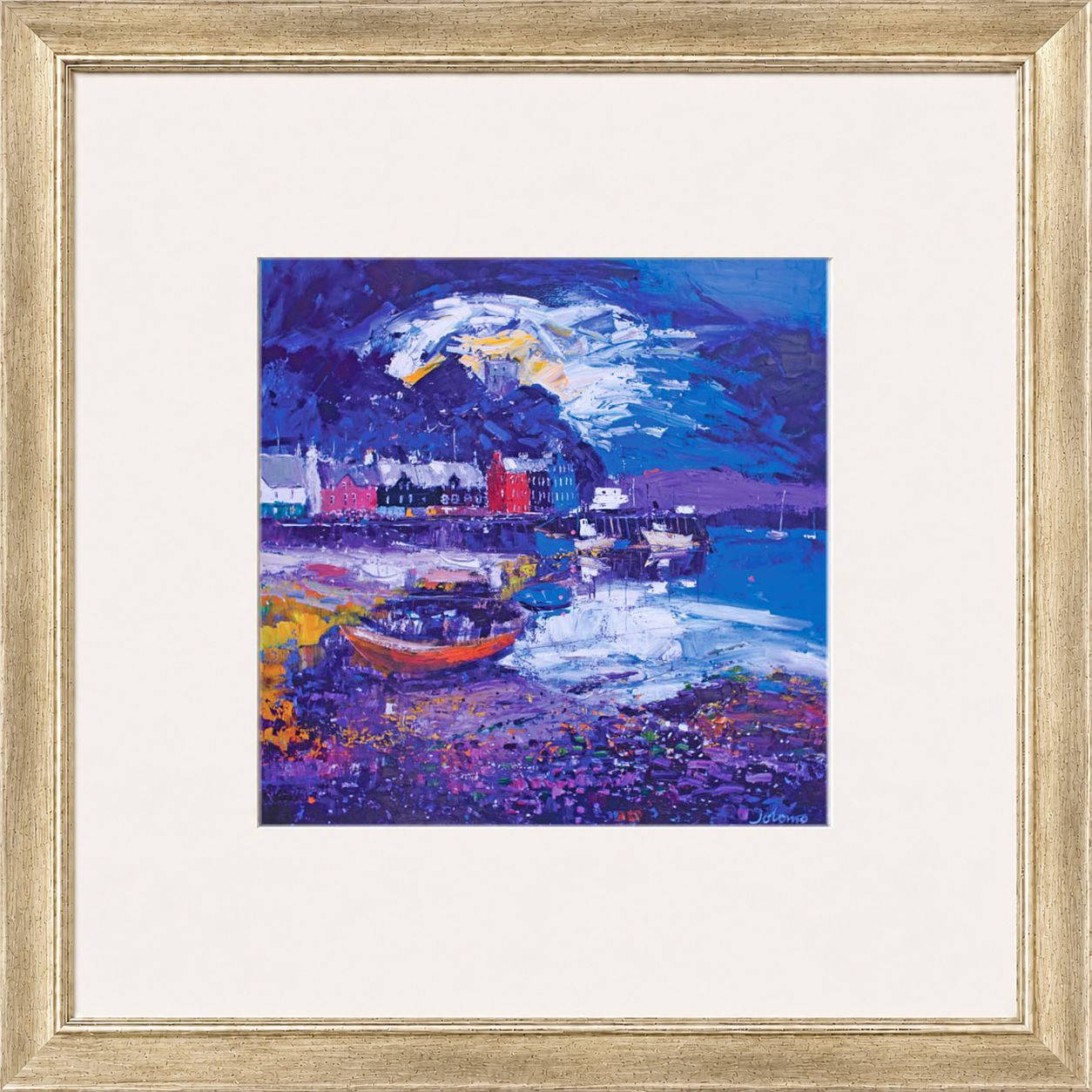 Stormy Evening, Tobermory, Isle of Mull by John Lowrie Morrison (Jolomo)