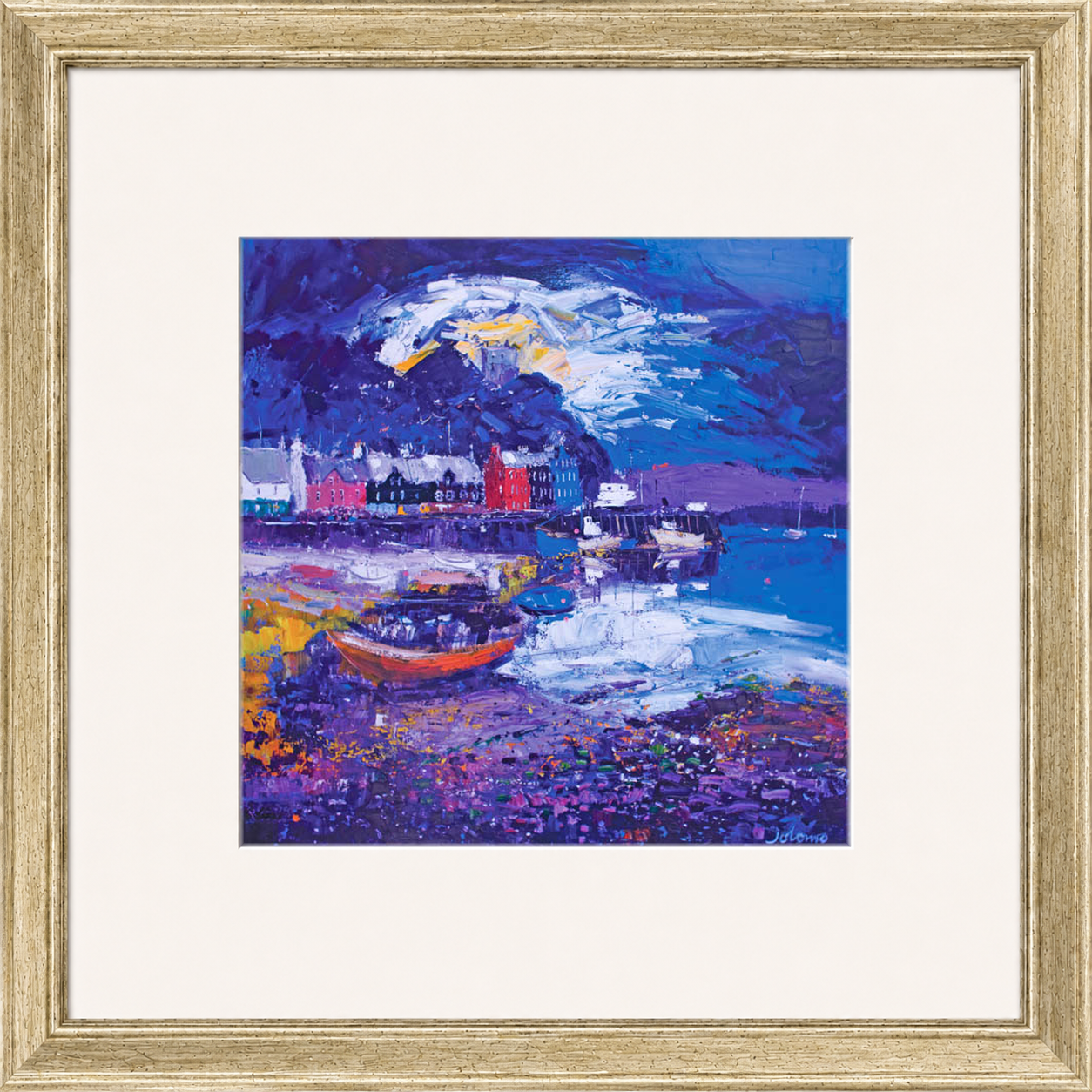 Stormy Evening, Tobermory, Isle of Mull by John Lowrie Morrison (Jolomo)