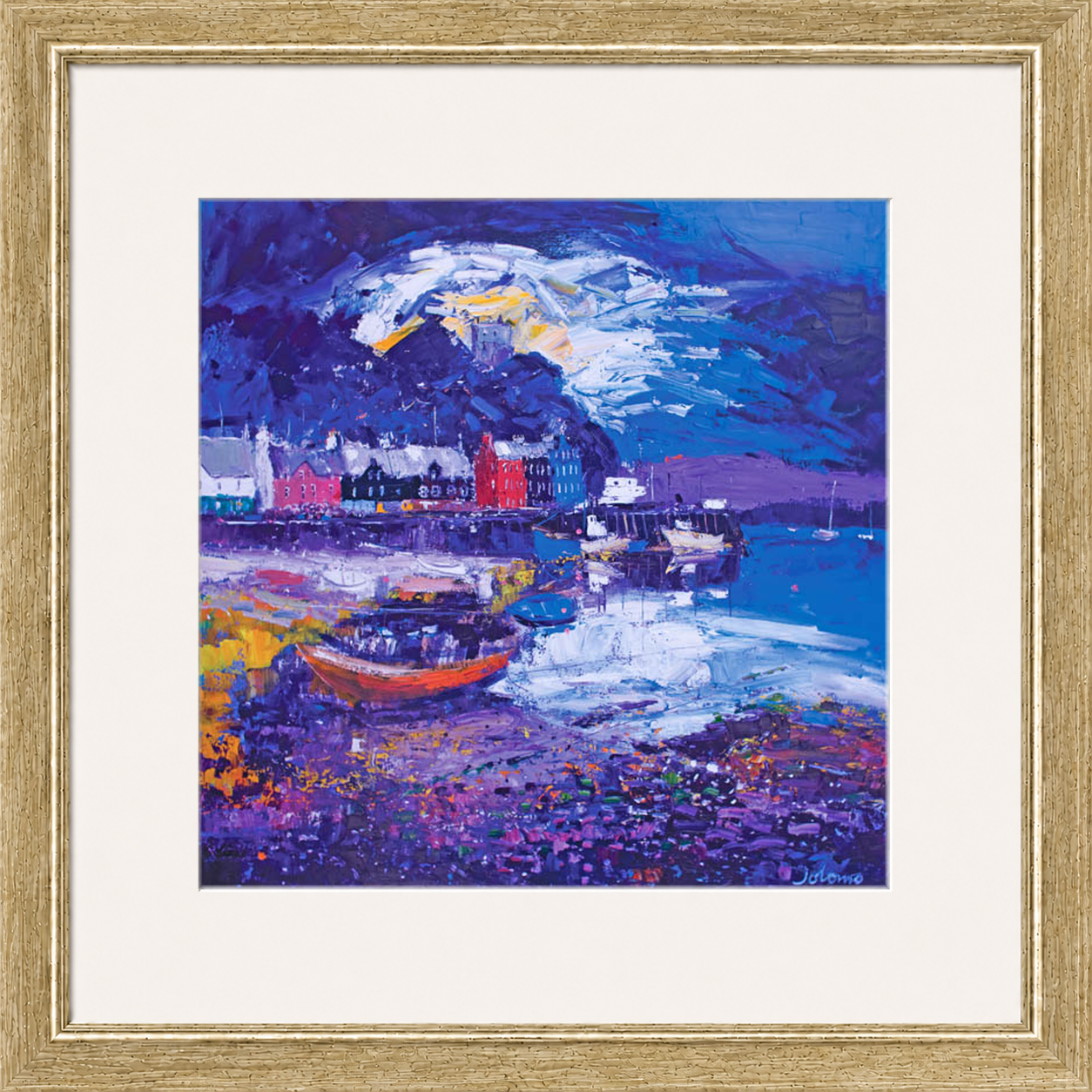 Stormy Evening, Tobermory, Isle of Mull by John Lowrie Morrison (Jolomo)