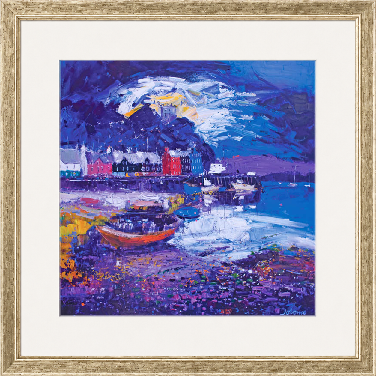 Stormy Evening, Tobermory, Isle of Mull by John Lowrie Morrison (Jolomo)